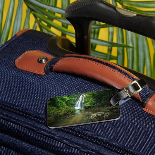 Waterfalls | Tamnung Waterfall, Phuket Thailand Gepäckanhänger (Vorderseite Insitu 3)