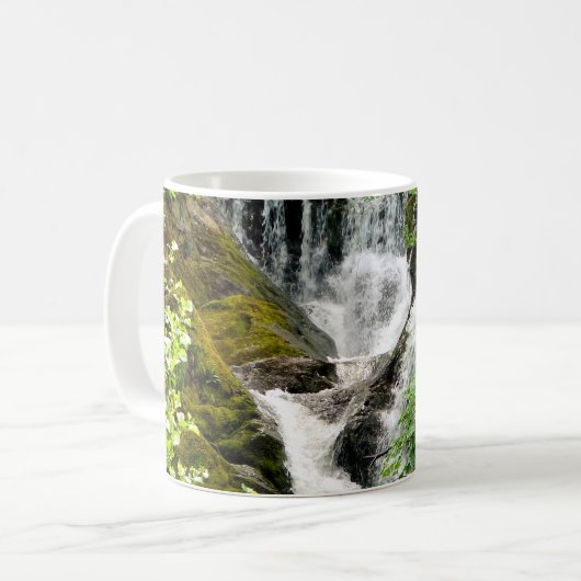 WATERFALLS WALES KAFFEETASSE (Vorderseite Links)
