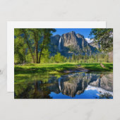 Waterfalls | Yosemite Falls, California Dankeskarte (Vorne/Hinten)