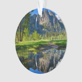 Waterfalls | Yosemite Falls, California Ornament (Vorderseite)