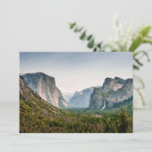 Waterfalls | Yosemite Valley National Park Dankeskarte (Stehend Vorderseite)
