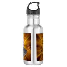 waterfles Mass en logo Edelstahlflasche