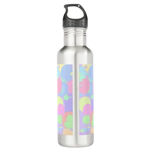 Waterfles pastel opdruk edelstahlflasche (Rückseite)