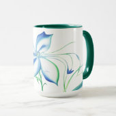 Waterflower 2 tasse (VorderseiteRechts)