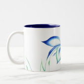 Waterflower 2 zweifarbige tasse (Links)