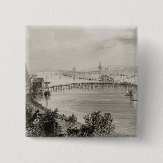 Waterford, Irland, 'von der Landschaft und Button (Vorderseite)