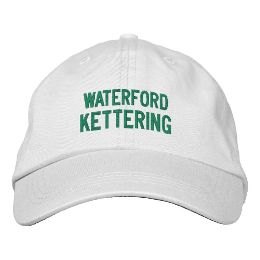 Waterford Kettering High School bestickter Hat Bestickte Baseballkappe (Vorderseite)
