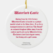 Waterford-Schloss-Verzierung Keramikornament (Hinten)