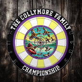 Waterfowl Flight Rustikale Mauer Kunst Dartscheibe