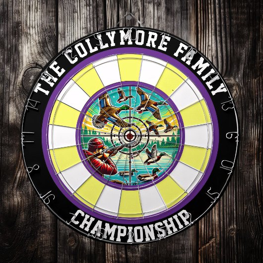 Waterfowl Flight Rustikale Mauer Kunst Dartscheibe