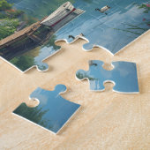 Waterfront Cottage Lake House Ducks Summer Puzzle (Seite)