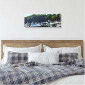 Waterfront Marina Leinwanddruck (Insitu (Schlafzimmer))