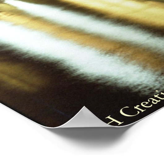 "Waterfront Wonder" Poster (Ecke)