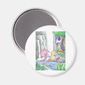 WaterGarden Magnet (Vorderseite/Rückseite)