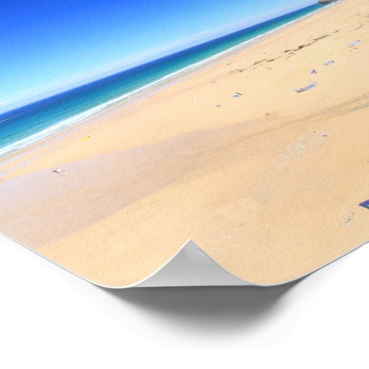 Watergate Bay Poster (Ecke)