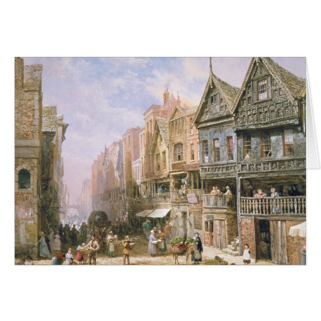 Watergate-Straße, blickend in Richtung Eastgate (Vorderseite (Horizontal))