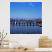 Waterhead Ambleside England Postkartenkissen Poster (Küche)