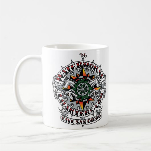Waterhorse Feuchtigkeits-Tasse Kaffeetasse (Links)