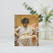 Waterhouse Cleopatra Postcard Postkarte (Stehend Vorderseite)