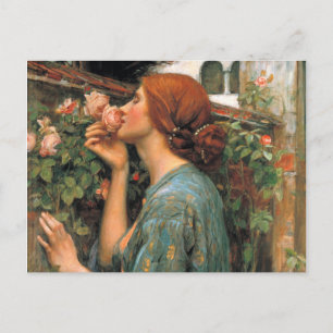 Waterhouse: Duft der Rosen Postkarte