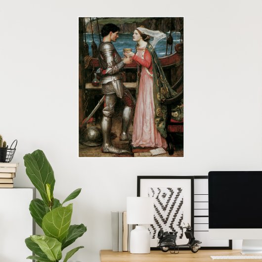 Waterhouse Fine Art Poster oder Print (Heimbüro)