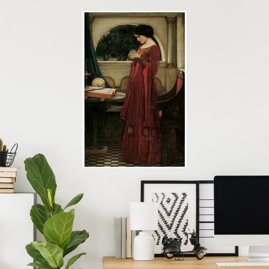 Waterhouse Fine Art Poster oder Print (Heimbüro)