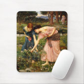 Waterhouse Gather Ye Rosebuds Mouse Pad Mousepad (Mit Mouse)