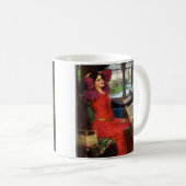 Waterhouse I Am Half-Sick of Shadows Kaffeetasse (VorderseiteRechts)
