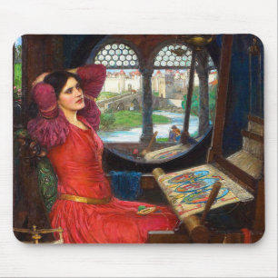 Waterhouse I Am Half-Sick of Shadows Mousepad