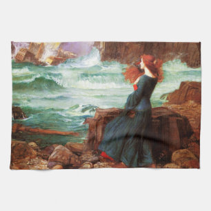 Waterhouse Miranda das Sturm-Geschirrtuch Küchentuch