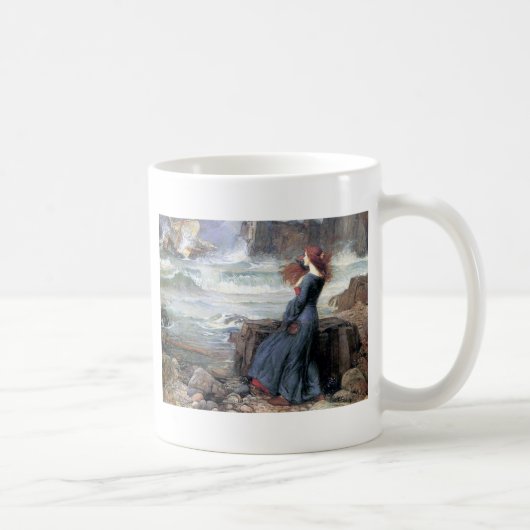 Waterhouse miranda das Sturmfrauen-Schiffswrack Kaffeetasse (Rechts)