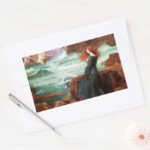 Waterhouse Miranda die Sturm-Aufkleber Rechteckiger Aufkleber (Umschlag)