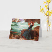 Waterhouse Miranda die Sturm-Gruß-Karte Karte (Gelbe Blume)