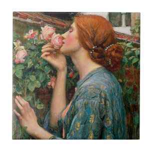 Waterhouse The Soul of the Rose Fliese