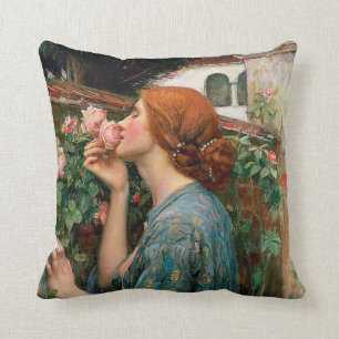 Waterhouse The Soul of the Rose Kissen