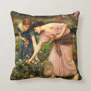 Waterhouse-Versammlungs-YE-Rosenknospen Kissen