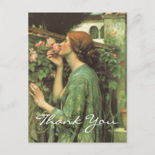 Waterhouse's Meine süße Rose Postkarte