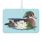 Waterlilie Autolufterfrischer (Rückseite)