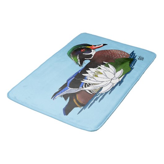 Waterlilie Badematte (Schrägansicht)