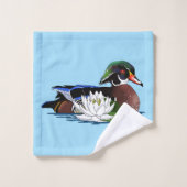 Waterlilie Badhandtuch Set (Waschlappen)