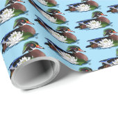 Waterlilie Geschenkpapier (Rolleneckpunkt)