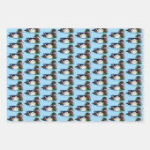 Waterlilie Geschenkpapier Set (Vorderseite)