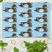Waterlilie Geschirrtuch (Gefaltet)