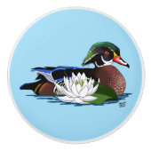 Waterlilie Keramikknauf (Vorderseite)