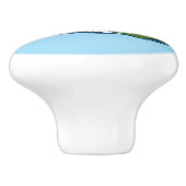 Waterlilie Keramikknauf (Seitenansicht)