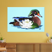 Waterlilie Leinwanddruck (Insitu (Wohnzimmer))