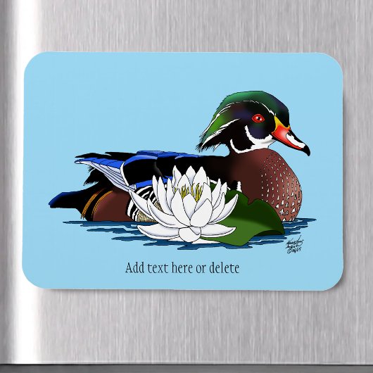 Waterlilie Magnet