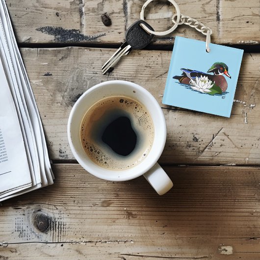 Waterlilie Schlüsselanhänger