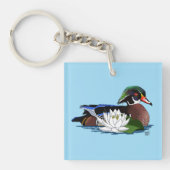 Waterlilie Schlüsselanhänger (Vorderseite)