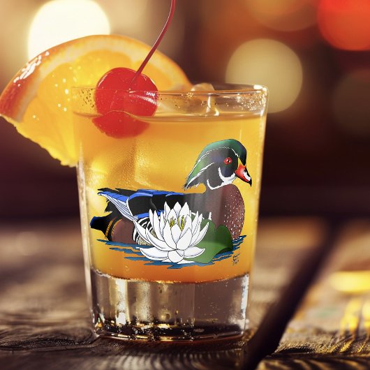 Waterlilie Schnapsglas
